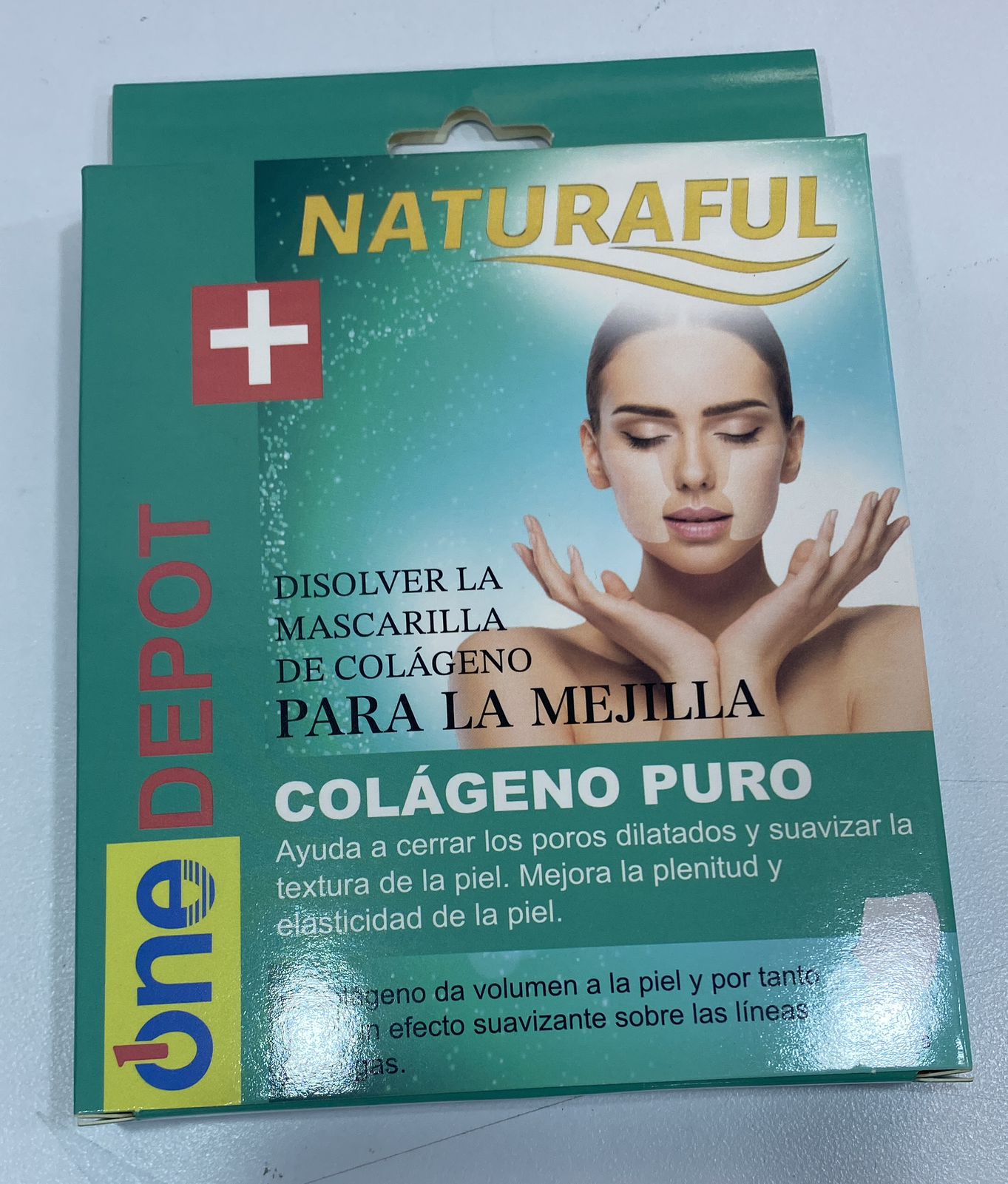 Mascarillas colágeno puro mejillas 6 unidades