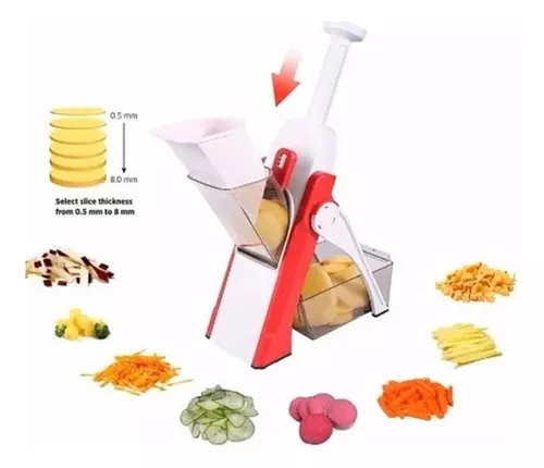 Picador Cortador Verduras Frutas Rayador