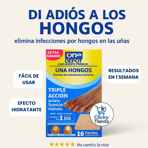 Parche para hongos en uñas (16 unidades)