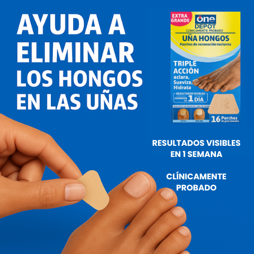 Parche para hongos en uñas (16 unidades)